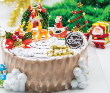 Bánh kem giáng sinh tặng bạn gái